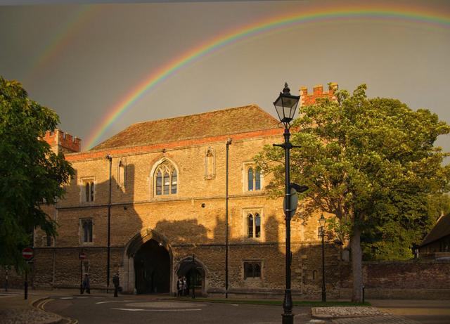 Castle Lodge Ely Bagian luar foto